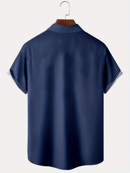 Aster | Retro Stripe Resort Shirt