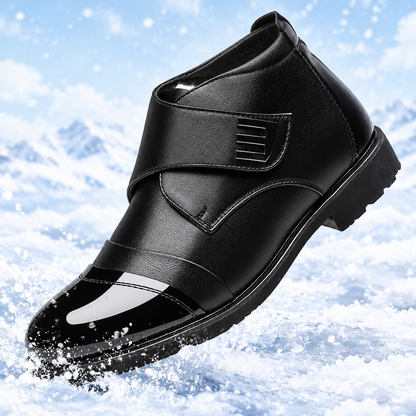 Quade | Polished Toe Winter Ankle Shoes