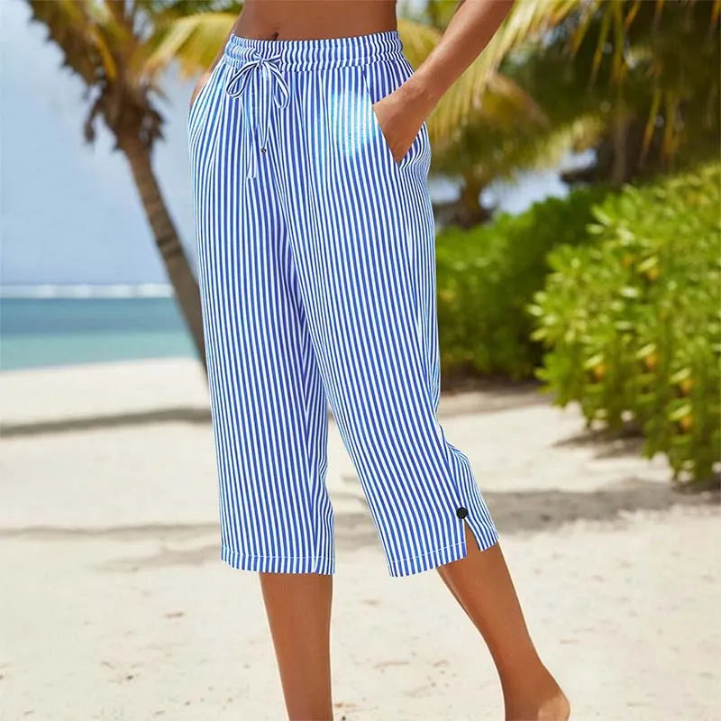 Brixtonia | Breezy Coastal Crop Pants