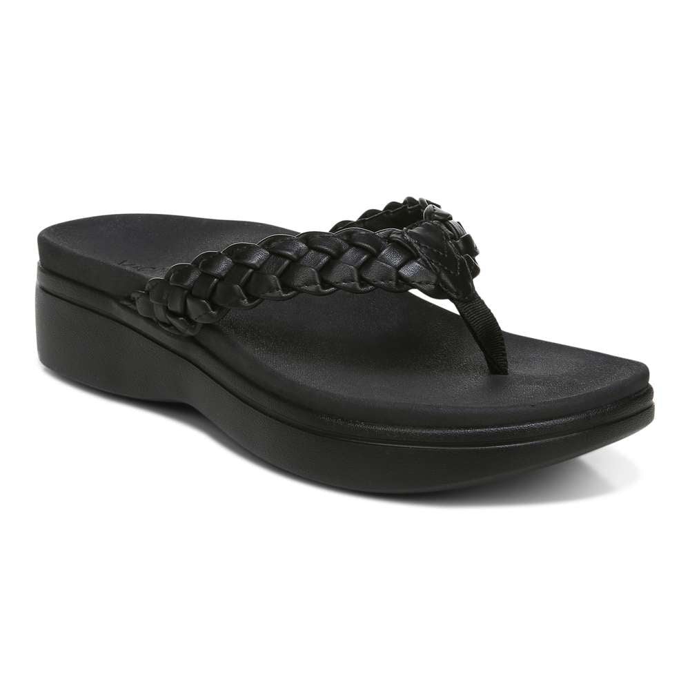 Seren | Woven Strap Wedge Sandals