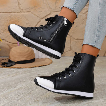 Shelby | Flexible Sole Lace Up Boots