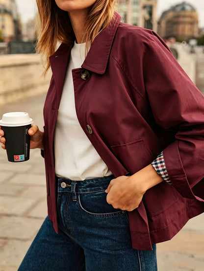 Hannelore | Relaxed Pocket Cotton Jacket