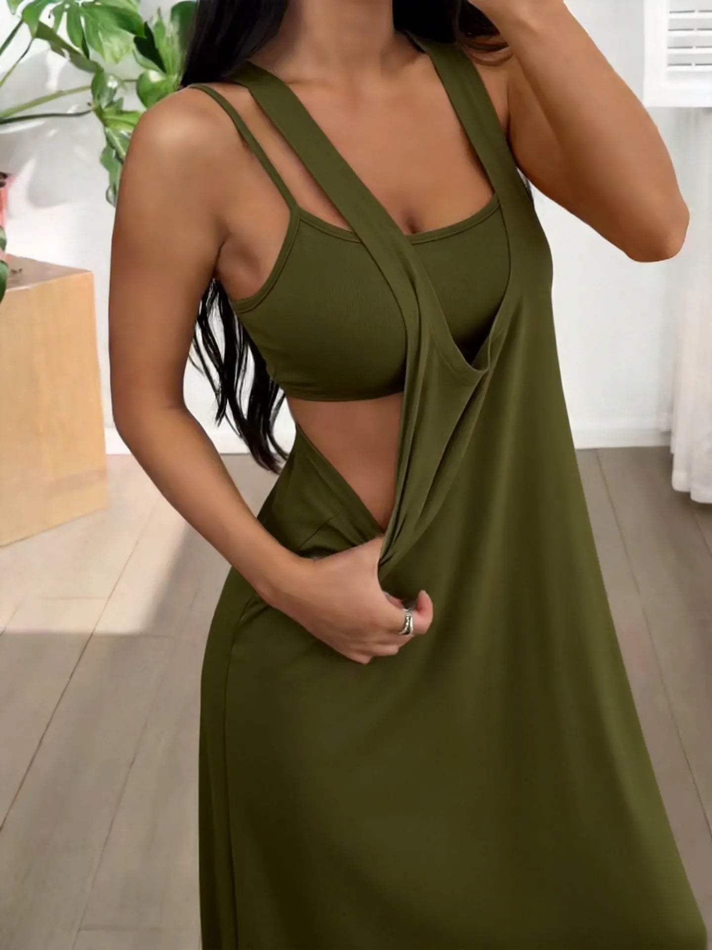 Celandra | Relaxed Fit Sleeveless Maxi Dress