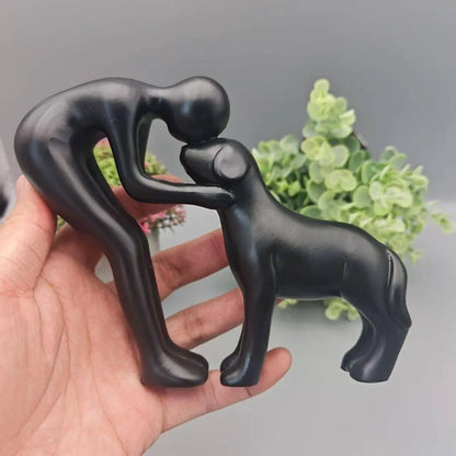 Cybele | Affectionate Pet Lover Figurine