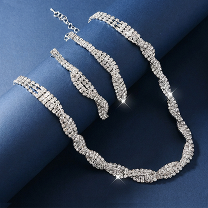 Orlennia | Radiant Twist Necklace Set
