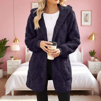 Griselda | Cozy Plush Longline Cardigan