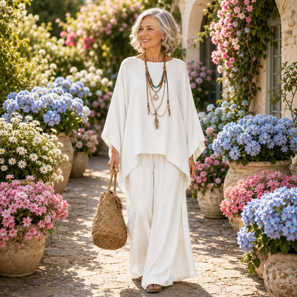 Brisette | Relaxed Drape Two Piece Set
