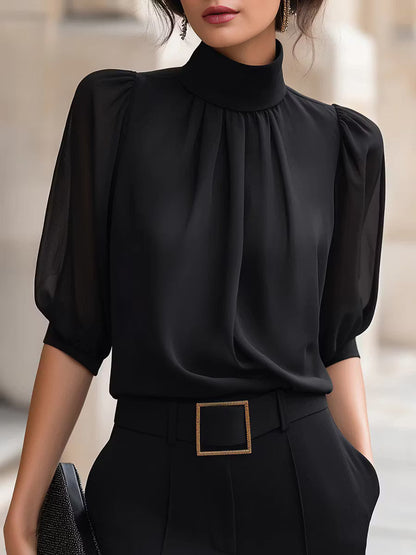 Cambria | Elegant Puff Sleeve Blouse