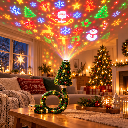 Yulena | Festive Christmas Pattern Projector Light