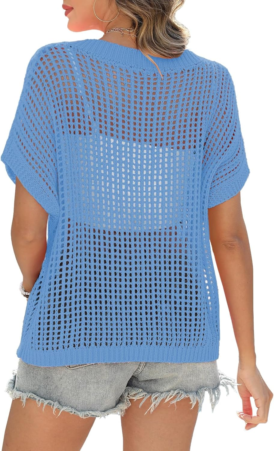 Tahlia | Lightweight Crochet Pullover