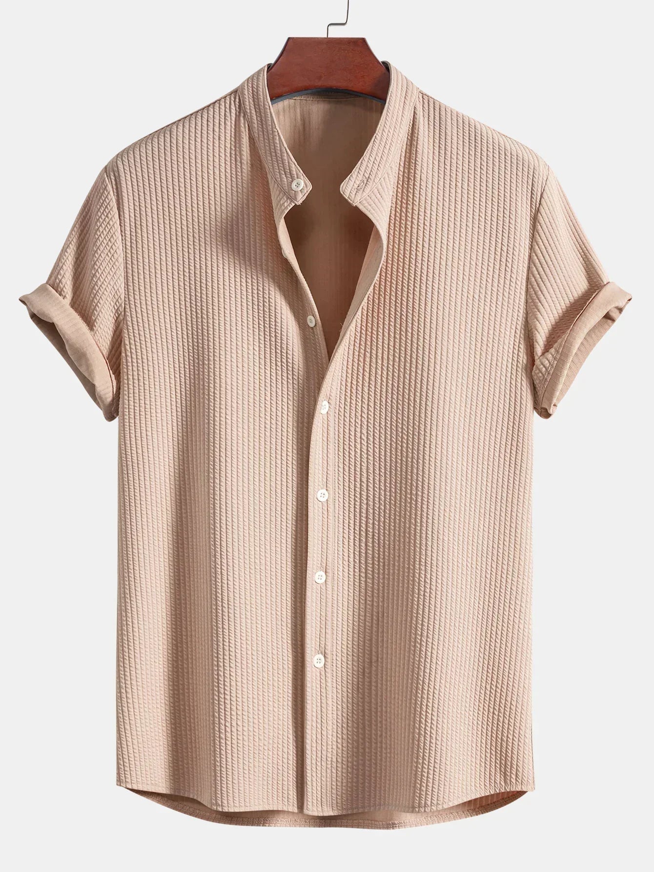 Rhett | Textured Short Sleeve Resort Shirt