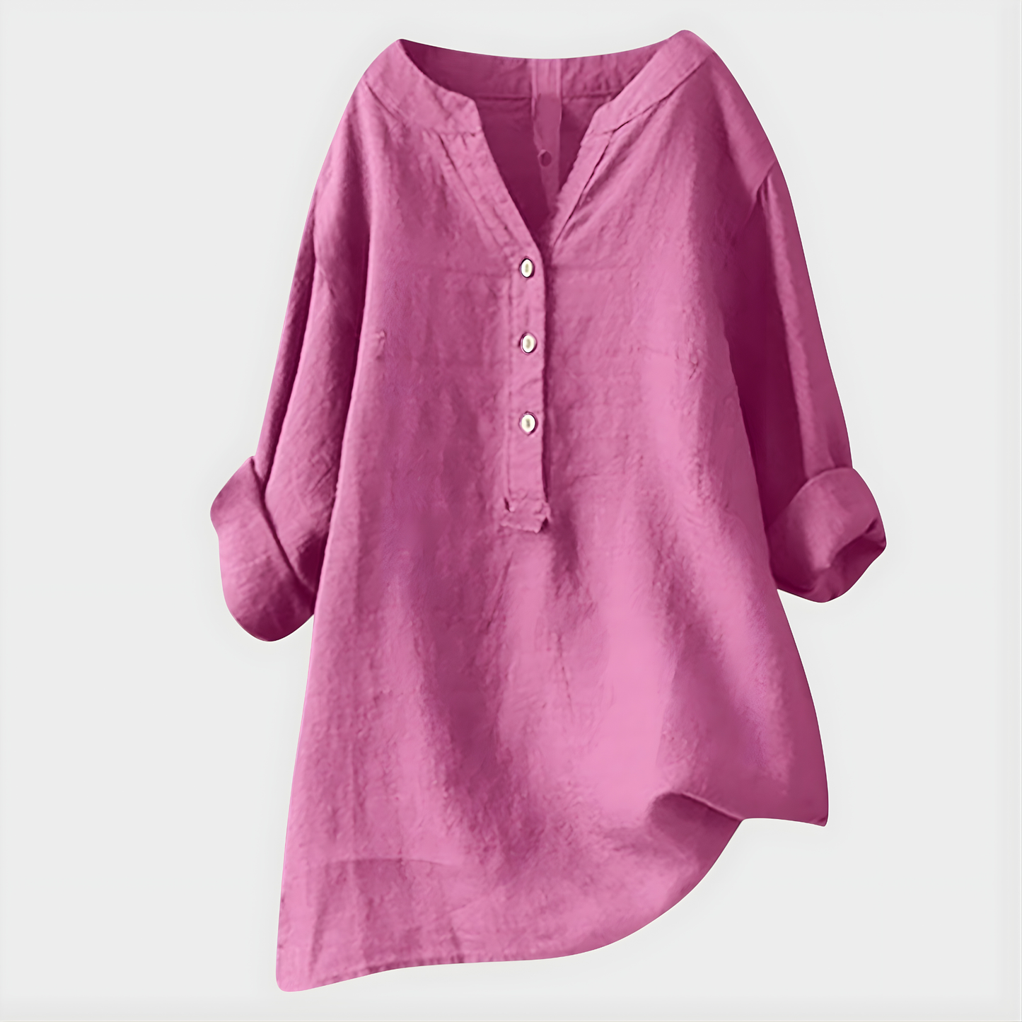 Calyndra | Loose Fit Long Sleeve Blouse
