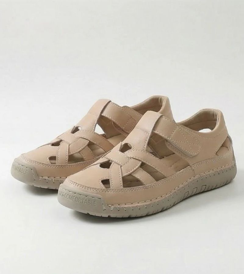 Zorabelle | Cutout Hook and Loop Walking Sandals