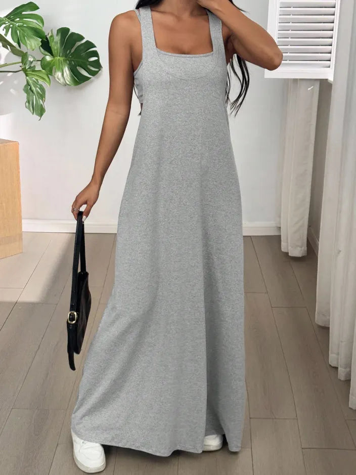 Celandra | Relaxed Fit Sleeveless Maxi Dress