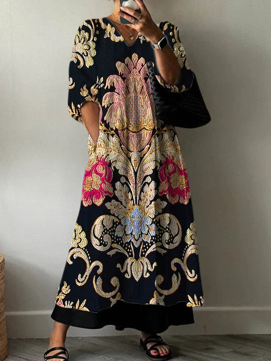 Ivelisse | Decorative Print Everyday Dress
