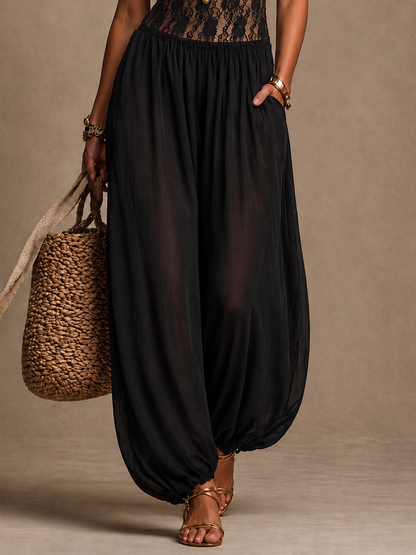 Evarose | Vintage Lace Boho Jumpsuit