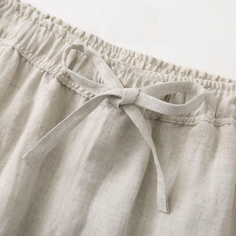 Elvian | Linen Drawstring Lounge Pants