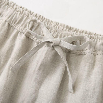 Elvian | Linen Drawstring Lounge Pants