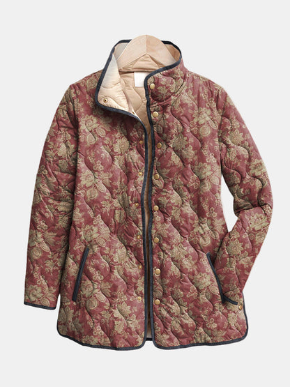 Petalina | Quilted Longline Jacket