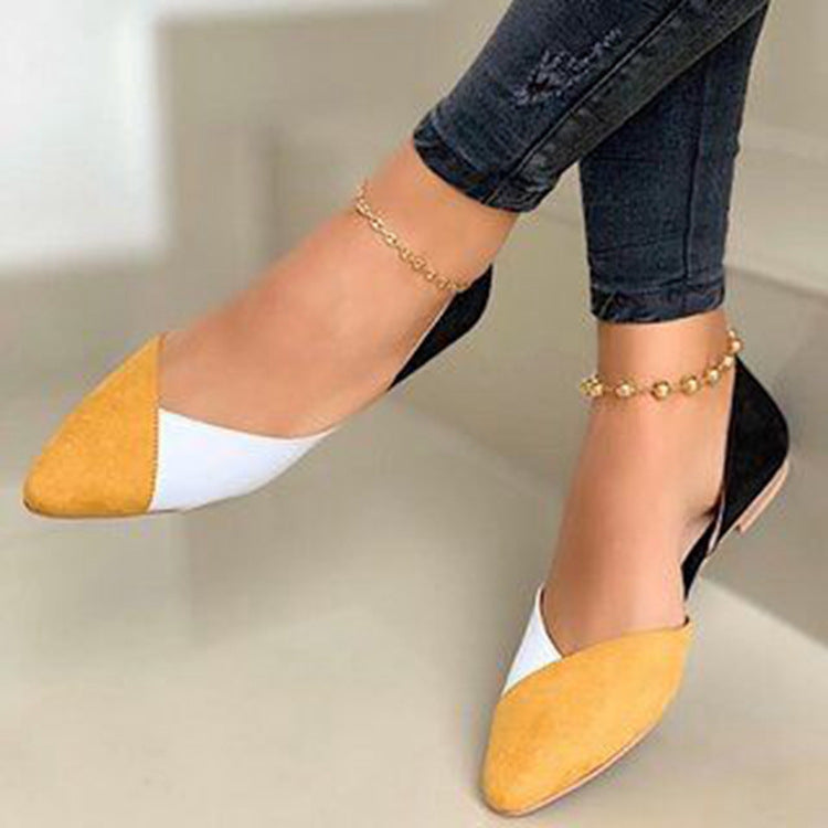 Arlette | Pointed Toe Slingback Flats
