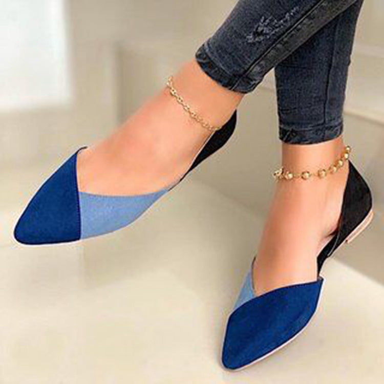 Arlette | Pointed Toe Slingback Flats