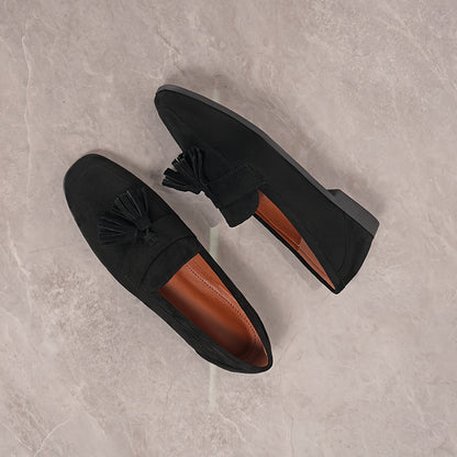 Corvella | Tassel Detail Slip On Loafers