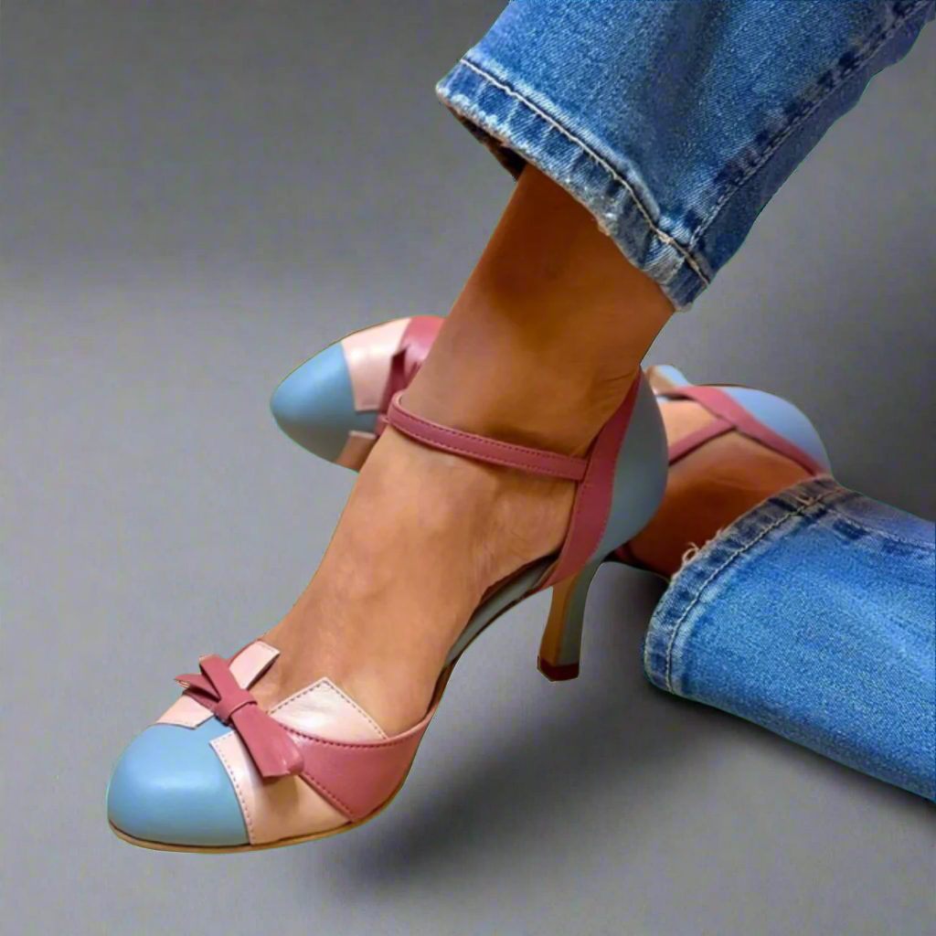 Arabella | Bow Detail Mary Jane Heels