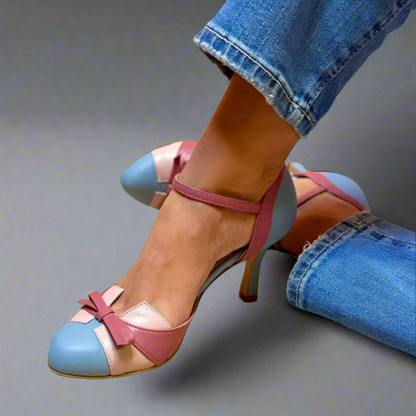Arabella | Bow Detail Mary Jane Heels