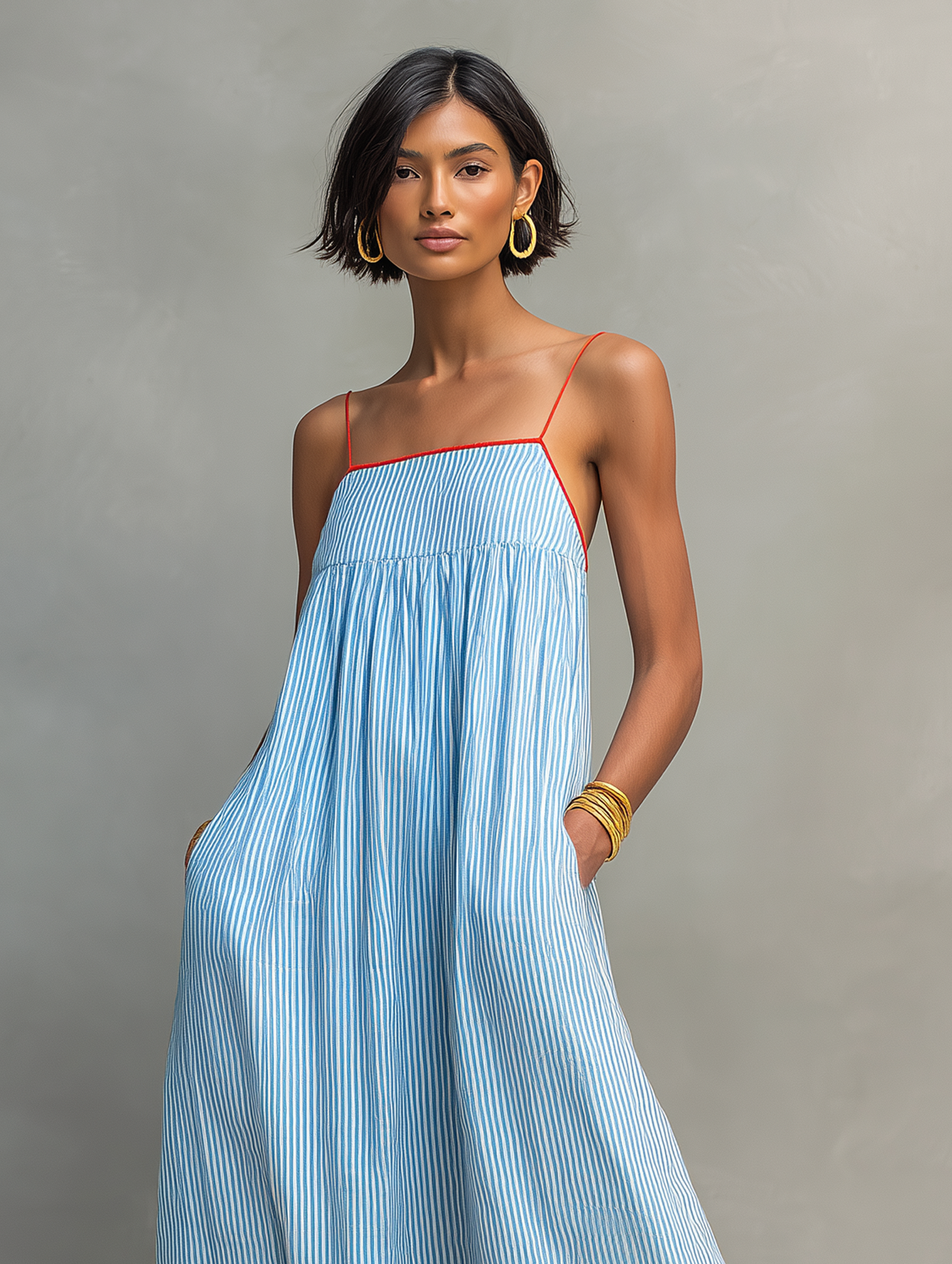Bryony | Breezy Smocked Maxi Dress