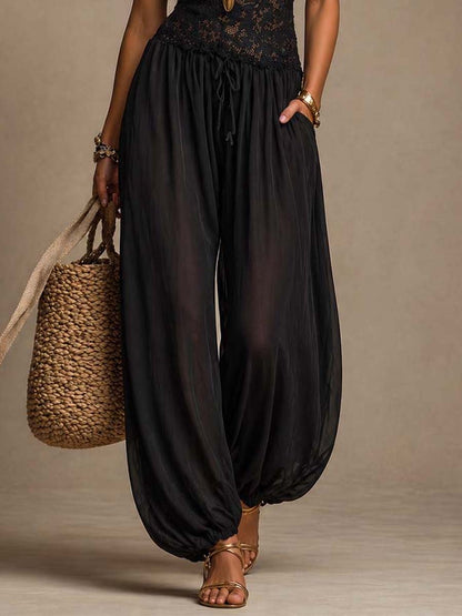 Anastasia | Lace Detail Harem Jumpsuit