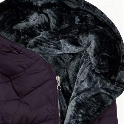 Keely | Plush Lined Hooded Puffer Coat