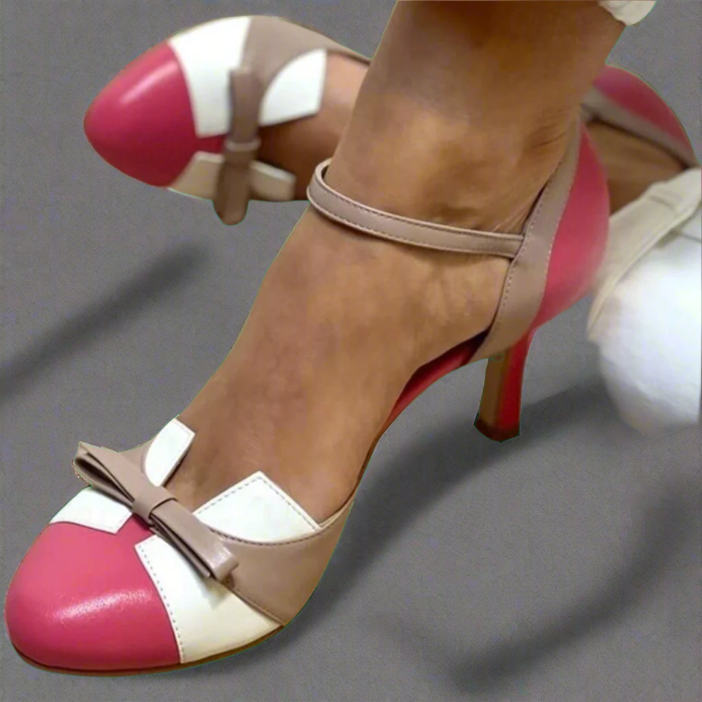 Arabella | Bow Detail Mary Jane Heels