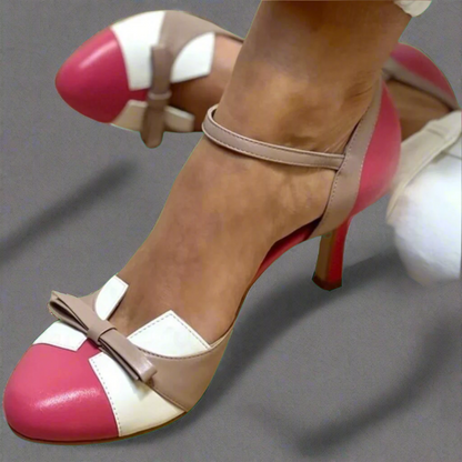 Arabella | Bow Detail Mary Jane Heels