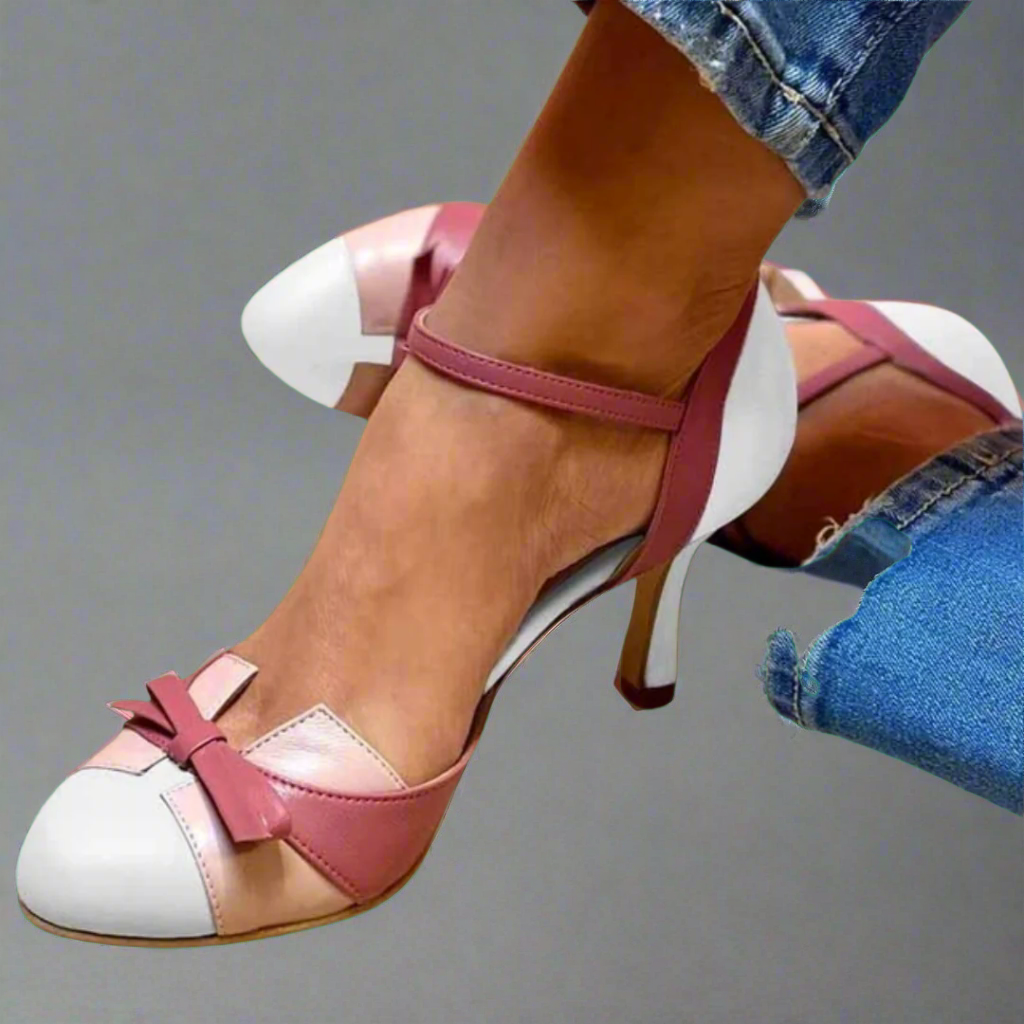 Arabella | Bow Detail Mary Jane Heels