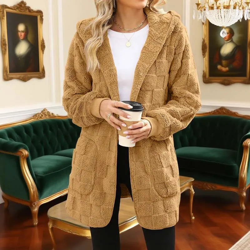 Griselda | Cozy Plush Longline Cardigan