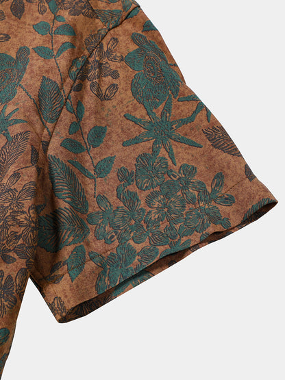 Bracken | Floral Pattern Summer Shirt