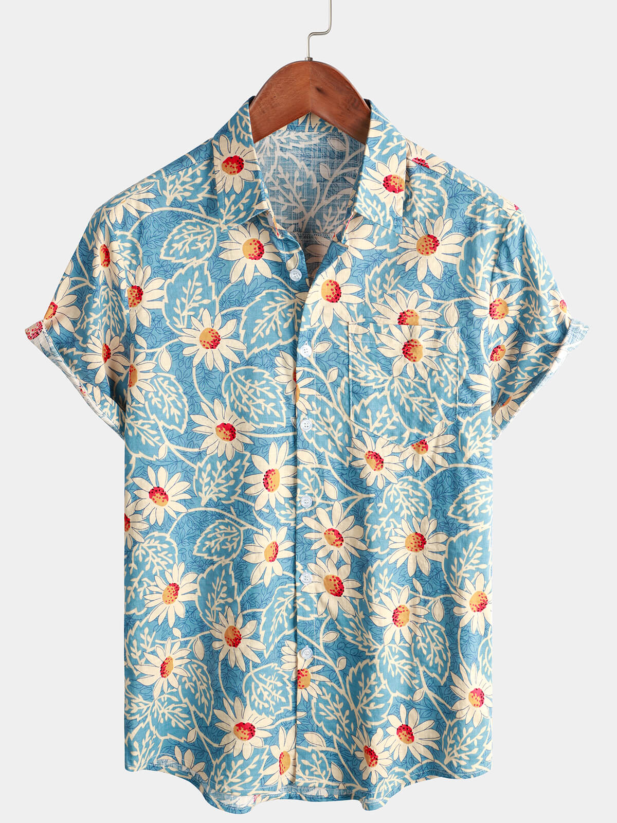 Bracken | Floral Pattern Summer Shirt