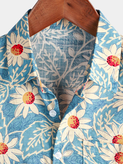 Bracken | Floral Pattern Summer Shirt