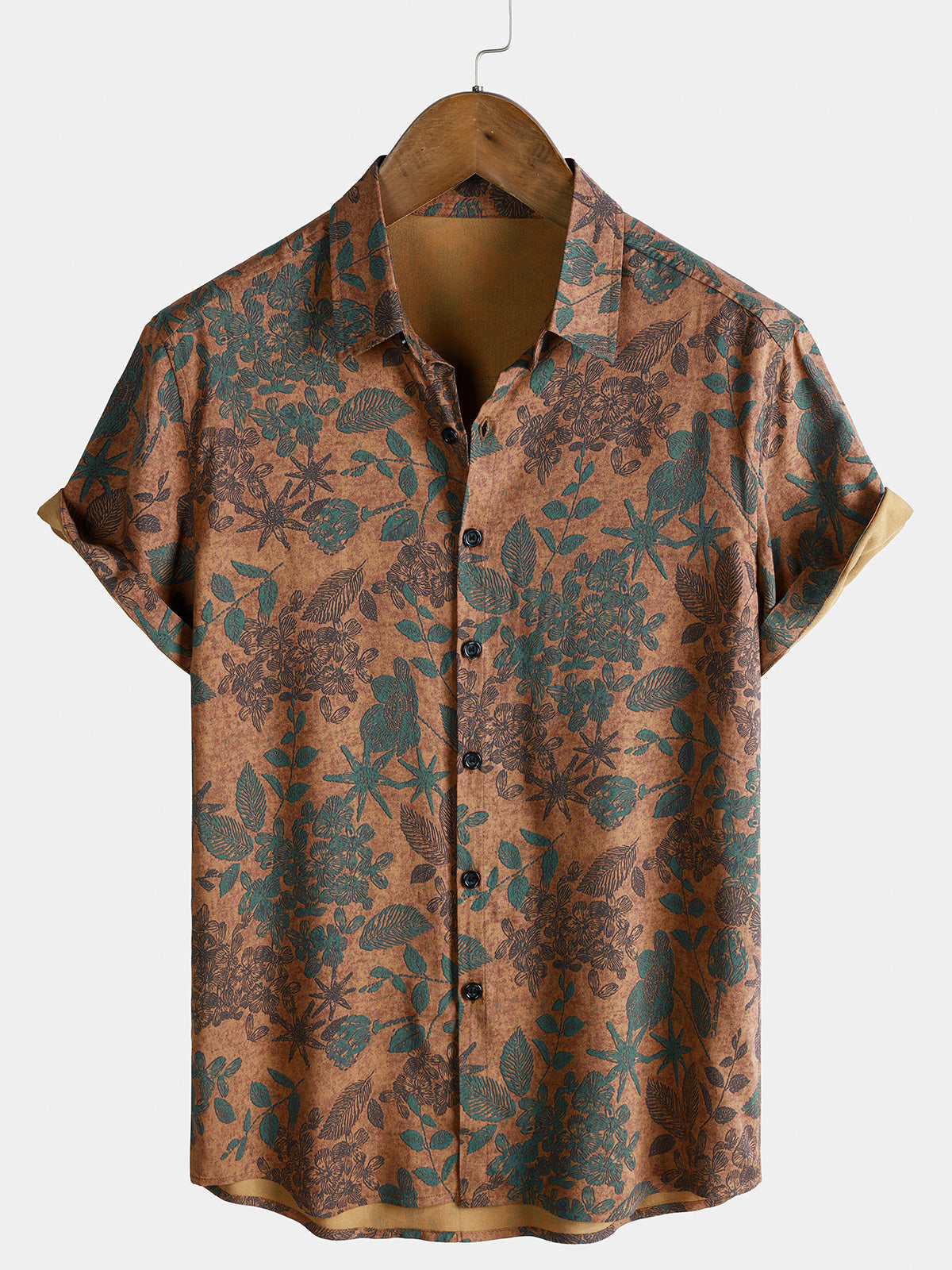 Bracken | Floral Pattern Summer Shirt
