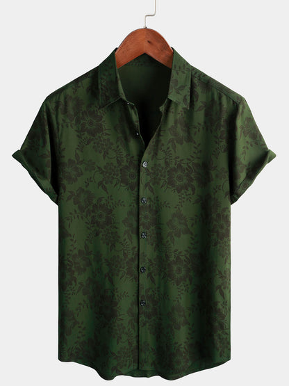 Bracken | Floral Pattern Summer Shirt