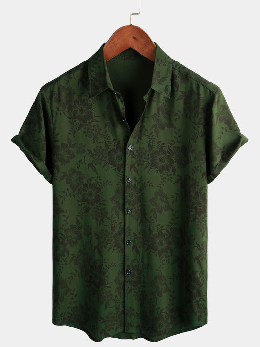 Bracken | Floral Pattern Summer Shirt