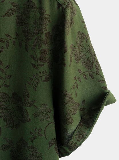 Bracken | Floral Pattern Summer Shirt