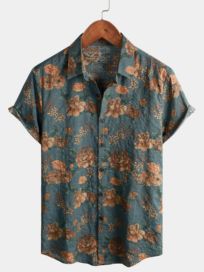 Bracken | Floral Pattern Summer Shirt