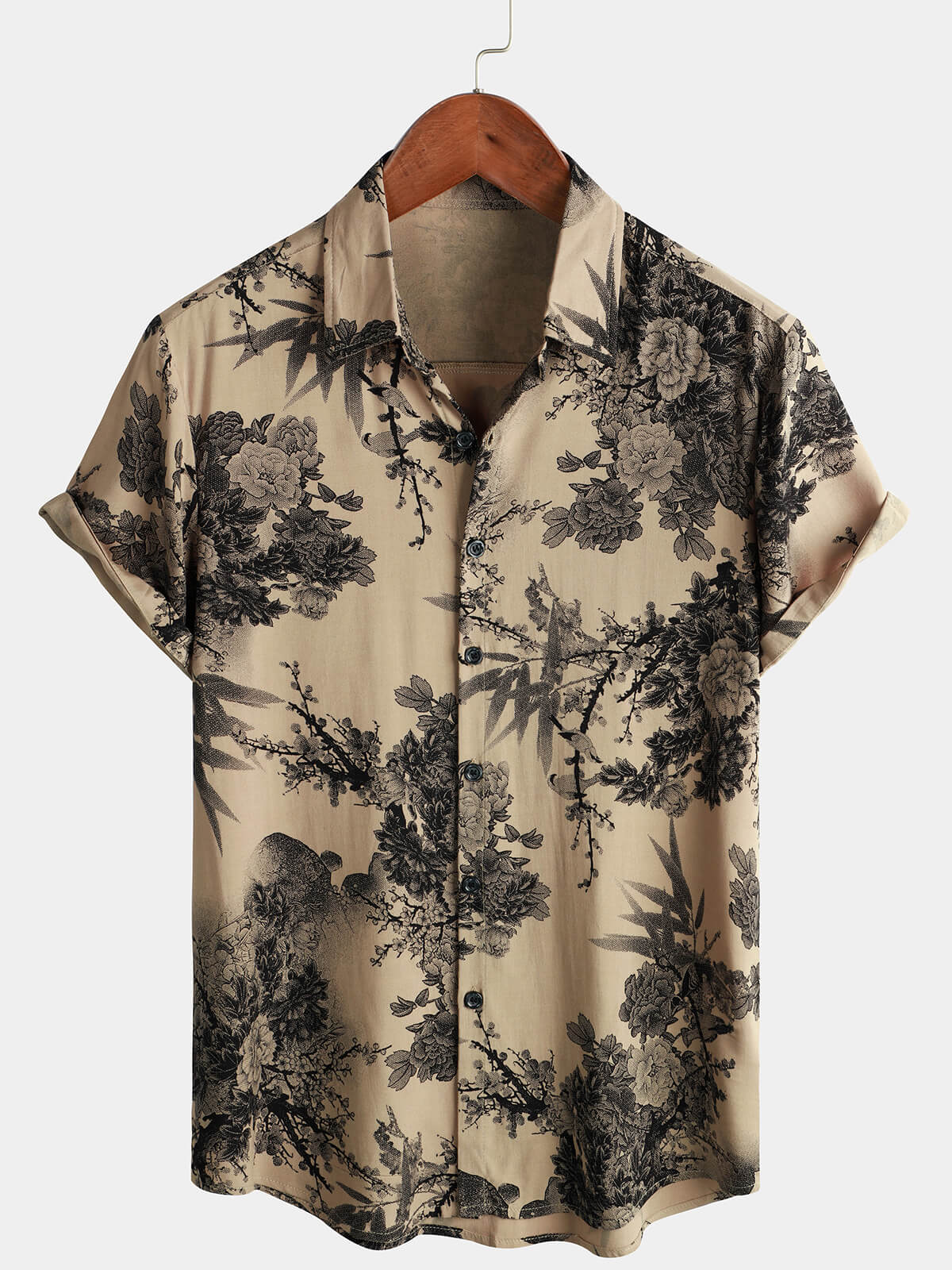 Bracken | Floral Pattern Summer Shirt