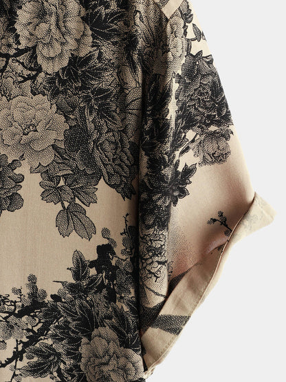 Bracken | Floral Pattern Summer Shirt