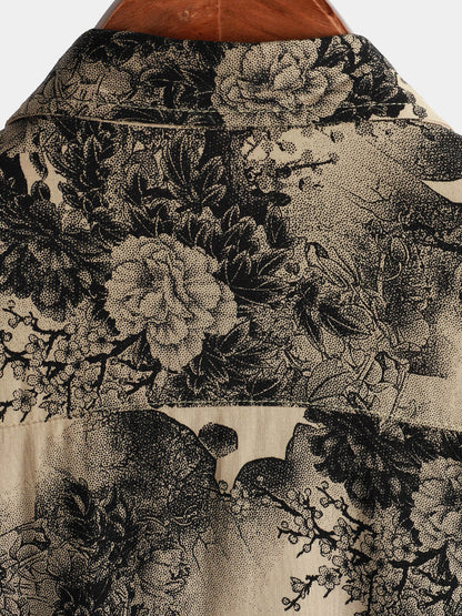 Bracken | Floral Pattern Summer Shirt