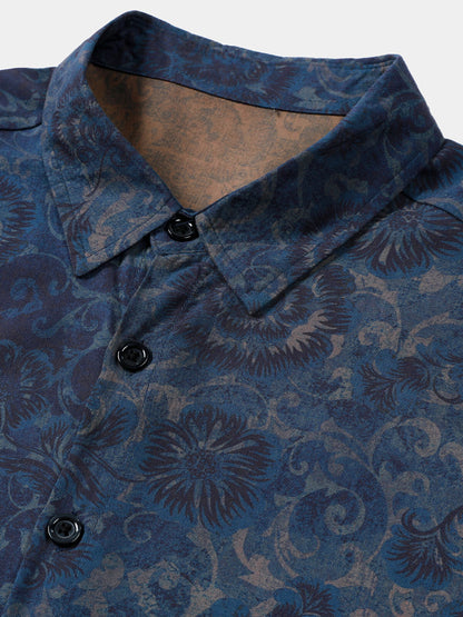 Bracken | Floral Pattern Summer Shirt