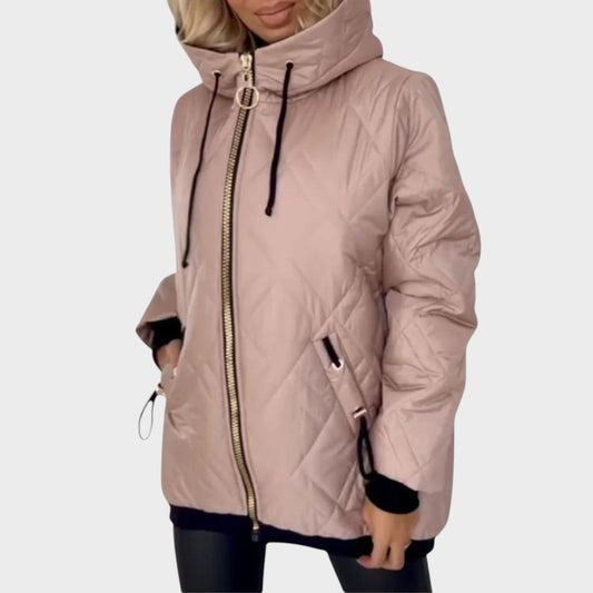 Belisent | Cozy High Collar Quilted Jacket