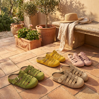 Mirela | Casual Slip On Mule Sandals