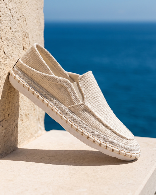 Winslow | Coastal Canvas Espadrille Loafers